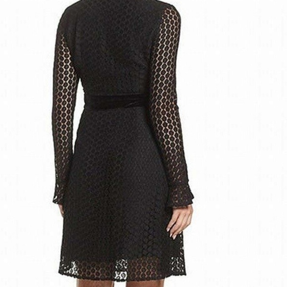 FOXIEDOX BNWT Lace-up Velvet Lace Plunge Black - Picture 2 of 6